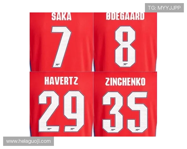 英超阿森纳新赛季球衣正式发布图集与解析